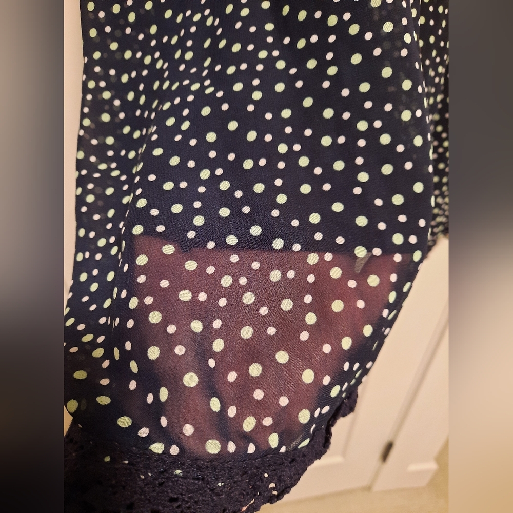 Polka Dot Ruffle Dress - Picture 5 of 11